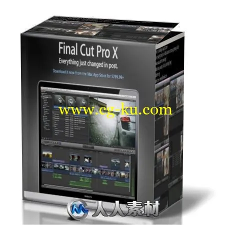 Apple Final Cut Pro X非线剪辑软件V10.4版的图片1