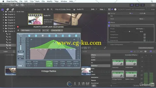 Final Cut Pro X全面核心工作流程训练视频教程的图片7