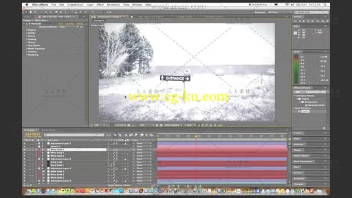 AE插件Trapcode Particular制作冬天下雪场景视频教程的图片5