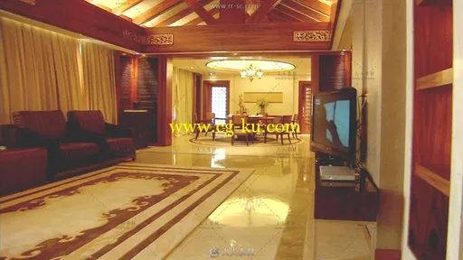 高级豪华酒店套房高清实拍视频素材的图片2