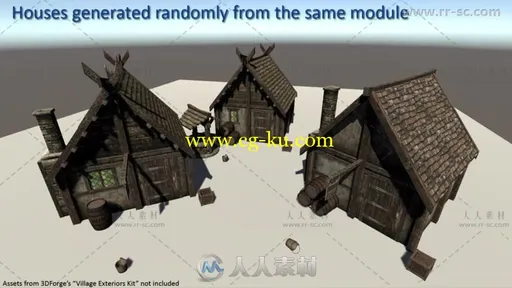 多用途随机模块生成器脚本Unity游戏素材资源的图片2