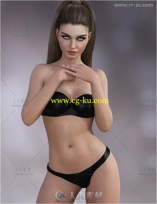 美丽个性帅气的女性角色3D模型合辑的图片2