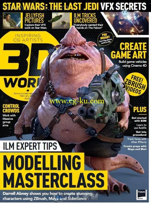 3D世界艺术杂志2018年2月刊的图片1