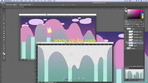 游戏2D背景场景元素设计实例视频教程的图片11