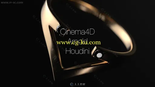 C4D商业戒指首饰可视化实例制作视频教程的图片11