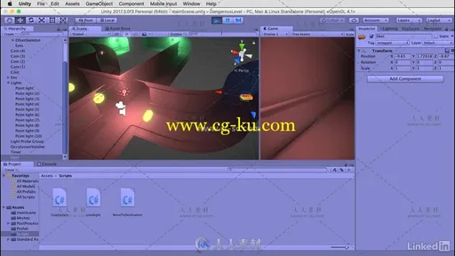 Unity三维关卡设计实例训练视频教程的图片4
