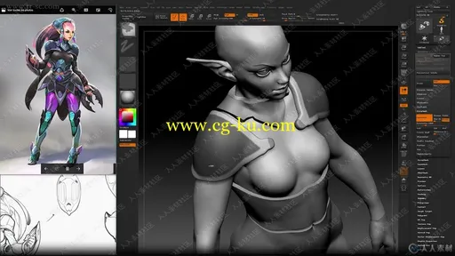 3D游戏艺术家职业终极指南视频教程第五季的图片3