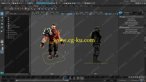 Unity与Maya游戏角色动画制作实例训练视频教程的图片3