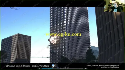 洛杉矶之战小行星撞击大楼影视级特效制作视频教程的图片12