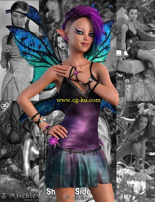 Mika 8 Pro系列超精美女性3D模型合集的图片1