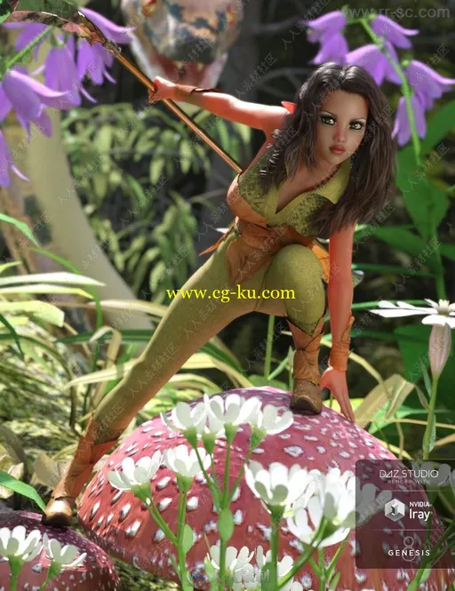 Mika 8 Pro系列超精美女性3D模型合集的图片7