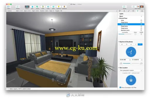 Live Home 3D室内设计软件V3.3.4 Mac版的图片2