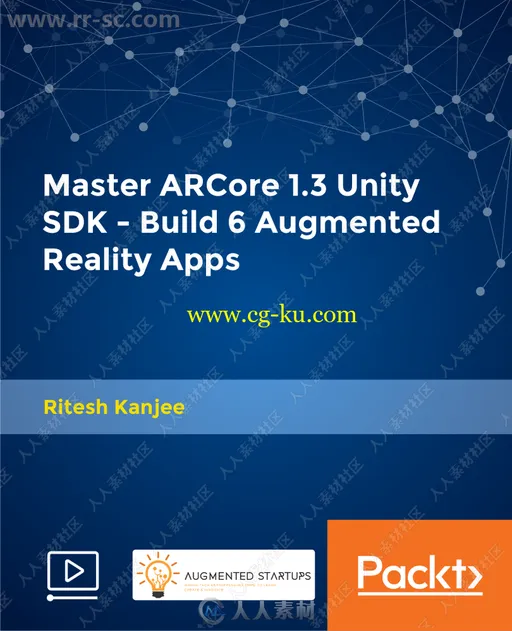 Unity中ARCore游戏增强现实核心技术训练视频教程的图片1