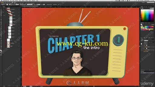 Illustrator CC 2018零基础大师班课程视频教程的图片1