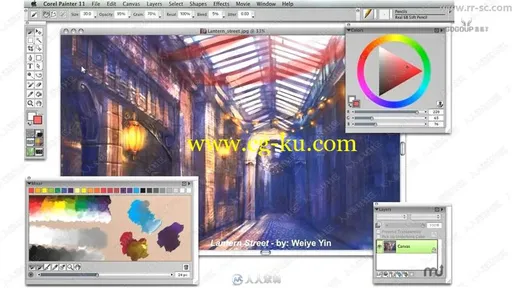 陈惟新概念CG绘画基础实例训练视频教程的图片3