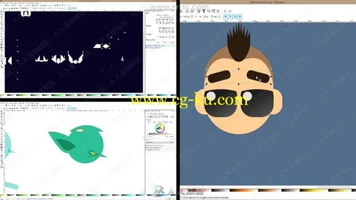 几何模块化风格游戏美术设计视频教程的图片2