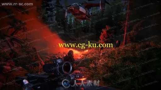 FPS全动态设定步枪狙击游戏整体项目Unity游戏素材资源的图片2