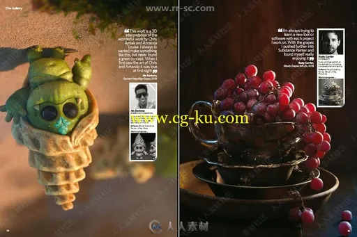 3D艺术家书籍杂志2018年总第126期的图片3