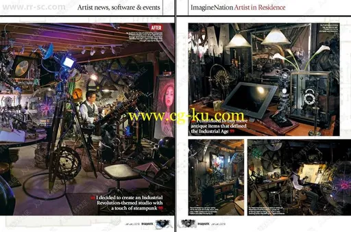 ImagineFX科幻数字艺术杂志2019年总第169期的图片3