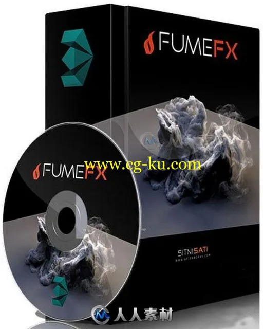 SitniSati FumeFX流体模拟引擎3dsmax插件V5.0.12版的图片1