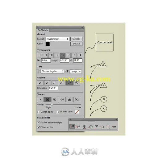 Hot Door CADTools工程制图Illustrator插件V11.2.2版的图片3