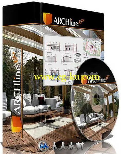 ARCHLine XP 2018 R1室内建筑设计软件V181130版的图片1