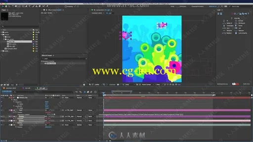 AE中MG图形动画大师级实例训练视频教程的图片3