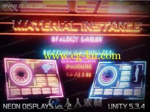 游戏科技感彩色灯光渲染工具Unity游戏素材资源的图片2