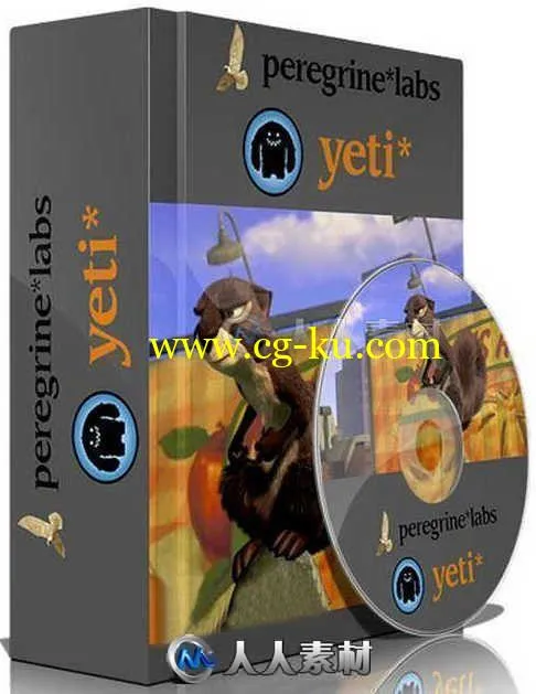 Yeti皮毛羽毛Maya插件V3.1.4版的图片1