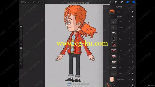 Character Animator面部与嘴唇木偶绑定同步视频教程的图片2