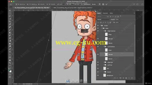 Character Animator面部与嘴唇木偶绑定同步视频教程的图片3