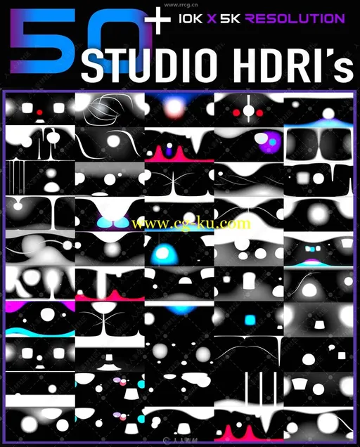 50组概念设计高品质Studio HDRI渲染资源包的图片2