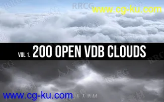 200组openVDB模块化云雾结构3D模型合集的图片2