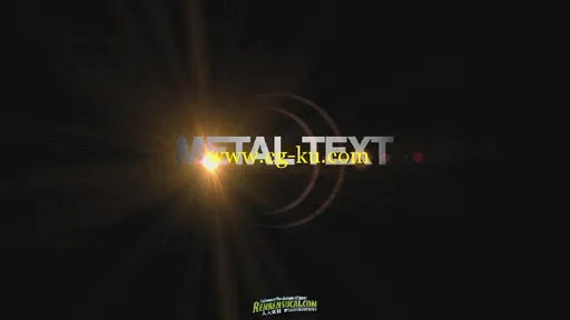 《金属电影预告文字效果 AE包装模板》DropDrop Metal Movie Trailer Text的图片2