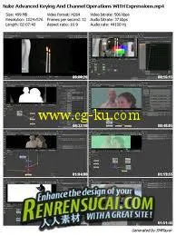 《Nuke遮罩抠像与表达式高级教程》cmiVFX Nuke Advanced Keying And Channel Operations with Expres的图片2