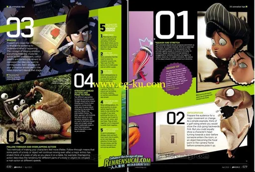 《3D世界艺术杂志 2012年4月刊》3D World April 2012的图片3