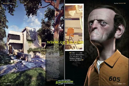 《3D世界艺术杂志 2012年3月刊》3D World March 2012的图片2