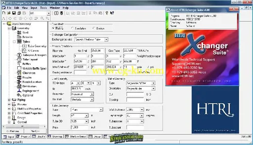 《换热器计算破解版》HTRI Xchanger Suite 6.00的图片2