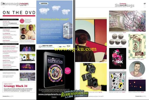 《计算机数字艺术杂志2012年4月刊》Computer Arts April 2012的图片2