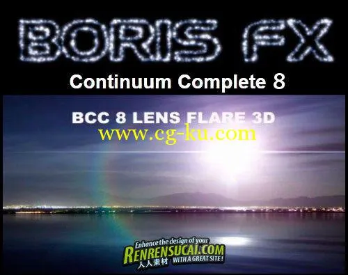 《AfterEffects特效插件Boris FX8 32/64破解版位win/mac》Boris FX Continuum Complete 8 AE的图片1