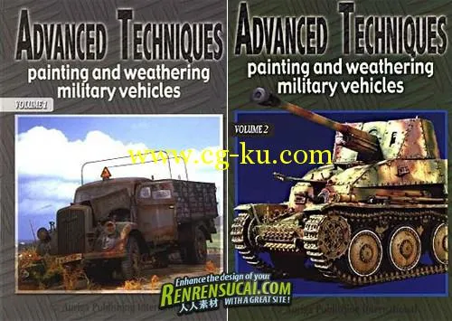 《军用汽车先进绘画技术杂志》Advanced Techniques Painting and Weathering Military Vehicles vol.的图片1