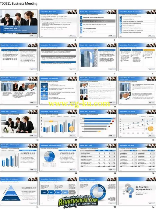 2010PPT模板合辑 PowerPoint Templates Collection的图片2