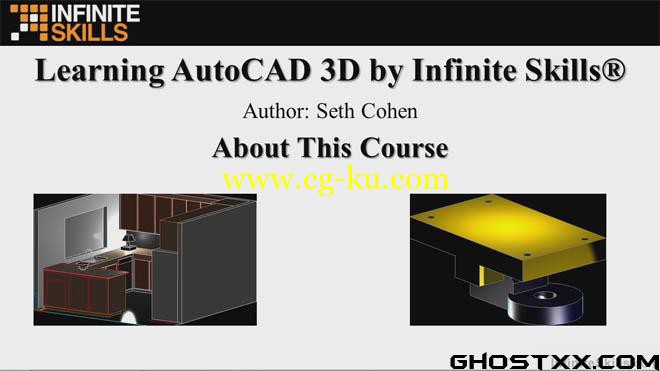InfiniteSkills系列的2部Autodesk AutoCAD 2015教程的图片1