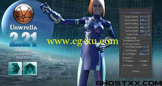 3D IO PLUGINS For 3DSMAX2014 X64 ONLY的图片3