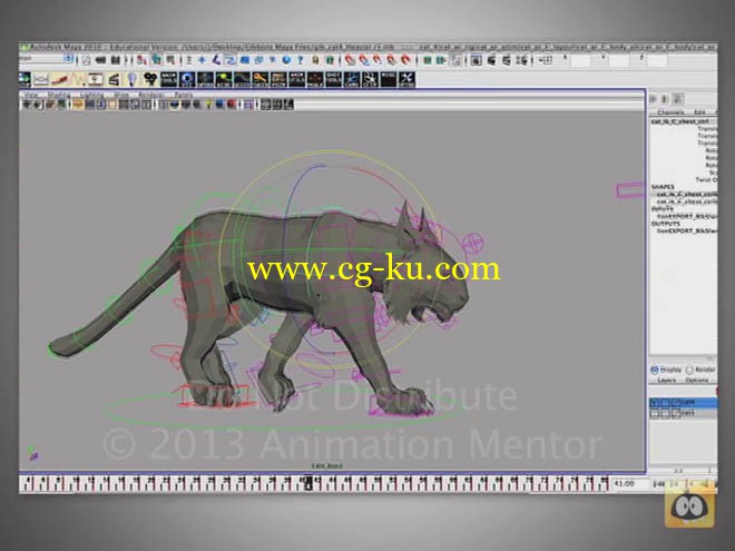 Animation Mentor - Creating Weight in Four-Legged Walks的图片1
