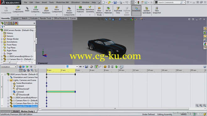 3部Infiniteskills系列的SolidWorks教程的图片2