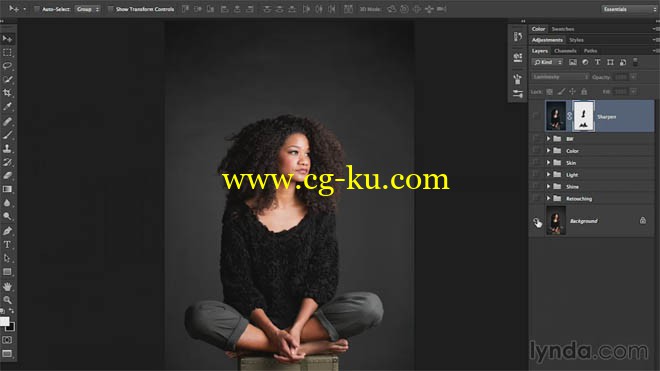 9部Lynda系列的photoshop教程的图片8