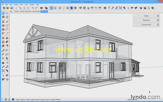 3部Lynda系列的SketchUp教程的图片2