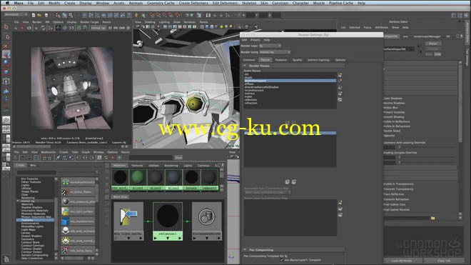 The Gnomon Workshop - Final Gather in Maya & mental ray Lighting and Rendering的图片1