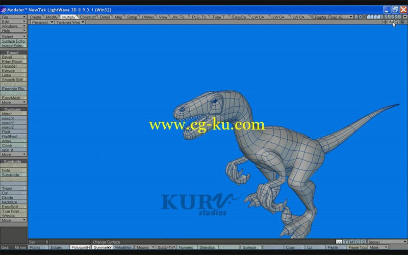 4部Kurv Studios系列的lightwave教程的图片1